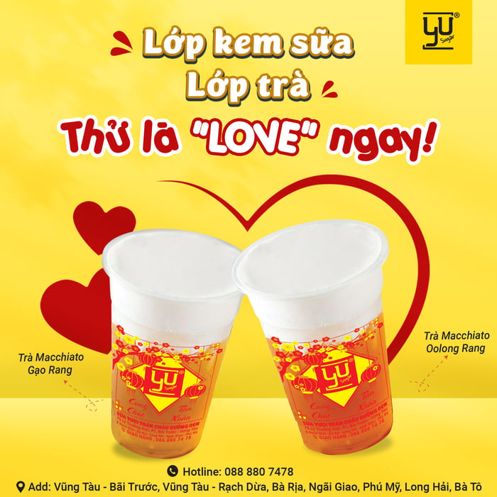 Hình ảnh YU Sugar - Sữa tươi trân châu đường đen 1