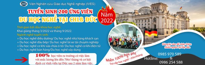 IVES - Du học Nghề tại Đức hình 1