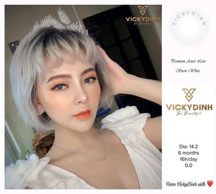 Hình ảnh 2 của Kính Áp Tròng VICKYDINH