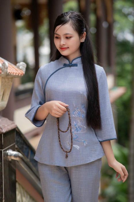Hình ảnh 2 của Pháp Phục Lễ Chùa - Nguyên Chánh Pháp