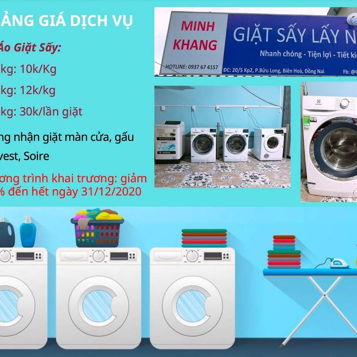 Hình ảnh Giặt Sấy Lấy Ngay Minh Khang 2