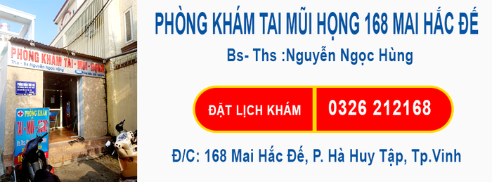 Hình ảnh Phòng khám Tai Mũi Họng 168 Mai Hắc Đế 2