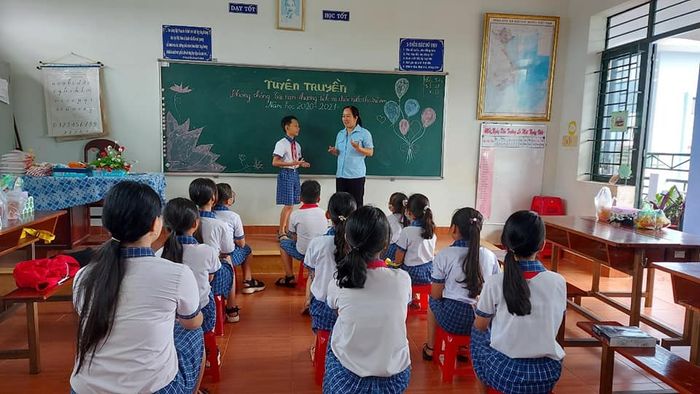 Ảnh Trường Tiểu học Xuân Đường 2