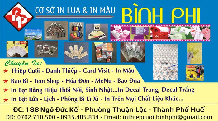 Hình ảnh Cơ Sở In Bình Phi 1