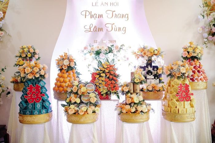 Hình ảnh bộ tráp cưới tại Thái Vy Wedding & Events 2