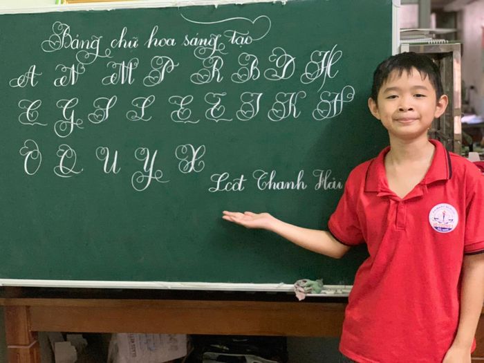Hình ảnh lớp luyện chữ đẹp Thanh Hải - Bắc Ninh 1