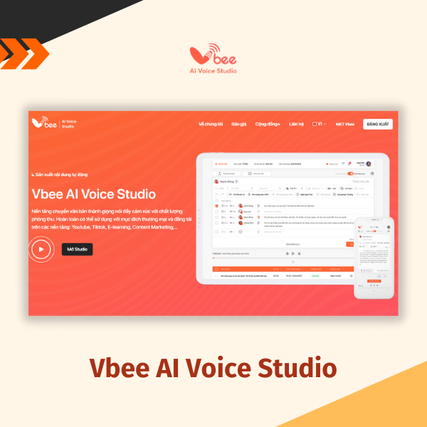 Hình ảnh Vbee AI Voice Solutions 2