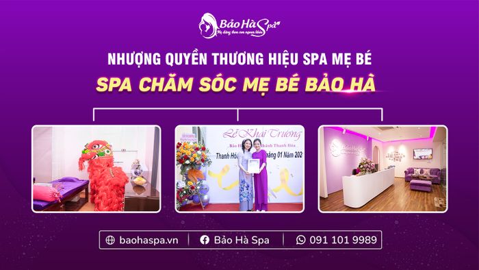 Hình ảnh nhượng quyền tại Spa Mẹ Bé Bảo Hà - 1