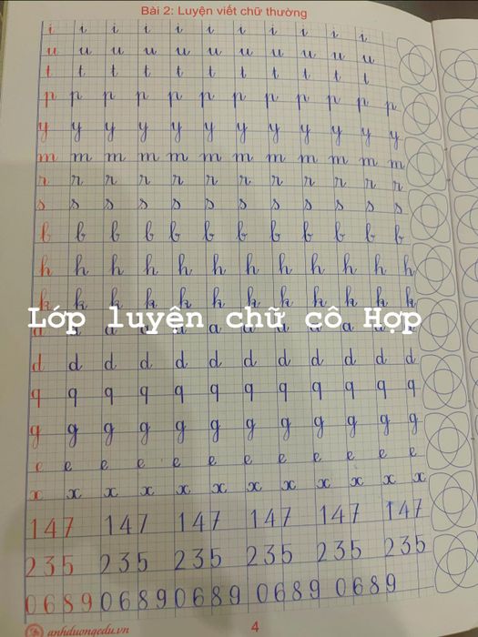 Lớp luyện chữ Cô Hợp hình ảnh 2