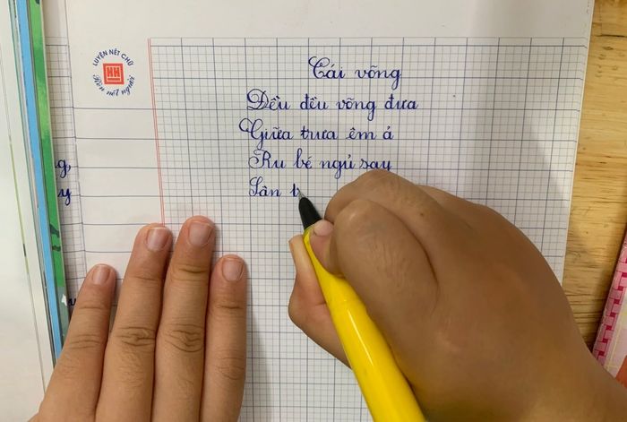 Hình ảnh Luyện Chữ Đẹp Nhân Việt 1