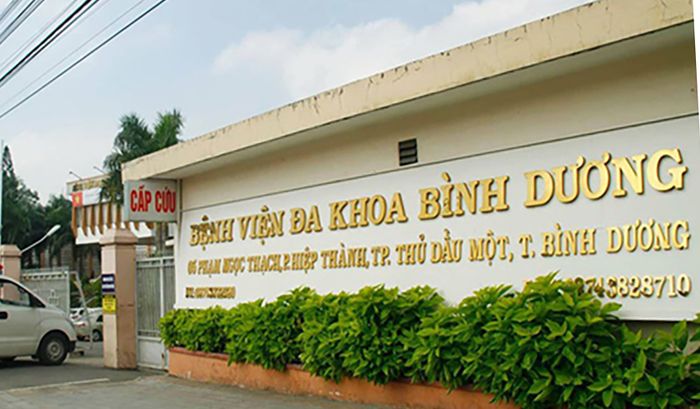 Hình ảnh Bệnh viện Đa khoa tỉnh Bình Dương 1
