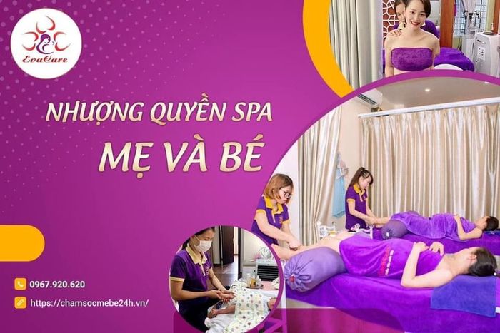 Ảnh 1 của nhượng quyền thương hiệu spa mẹ bé EvaCare