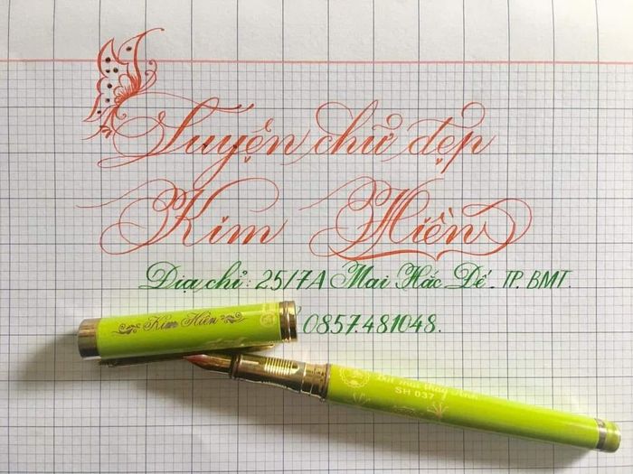 Hình ảnh Luyện chữ đẹp Kim Hiền 1