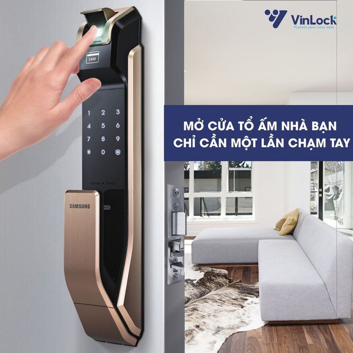H&igrave;nh ảnh 1 của kh&oacute;a điện tử VinLock