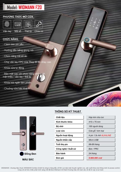 Hình ảnh Khóa điện tử GREENLOCK - 1