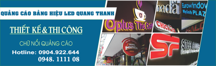 Hình ảnh Quảng cáo biển hiệu Led - Quang Thanh - 1