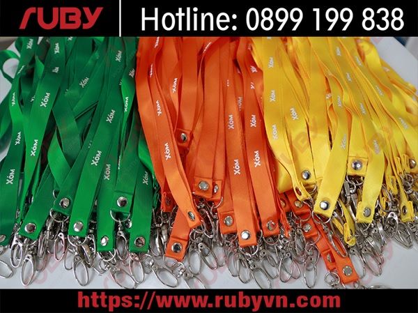Hình ảnh dịch vụ in dây đeo thẻ RUBY - 1
