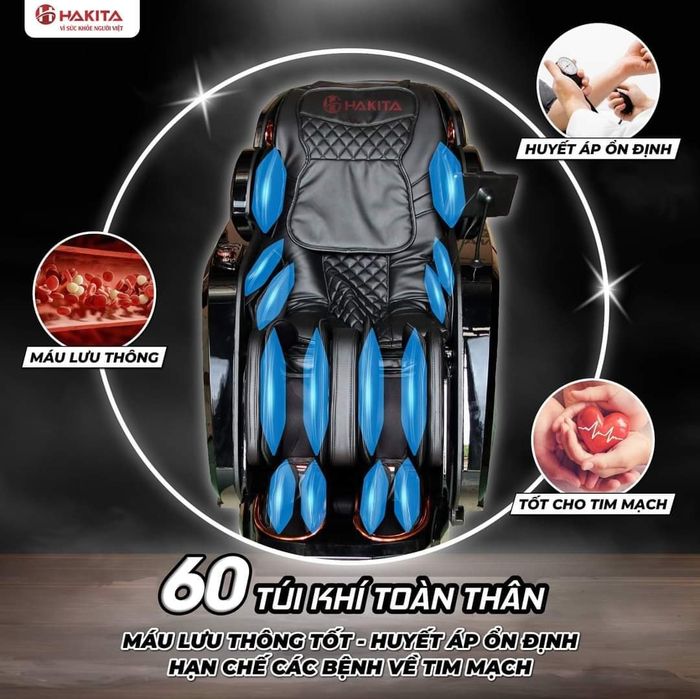 Ghế Massage Hakita - Hình ảnh 3