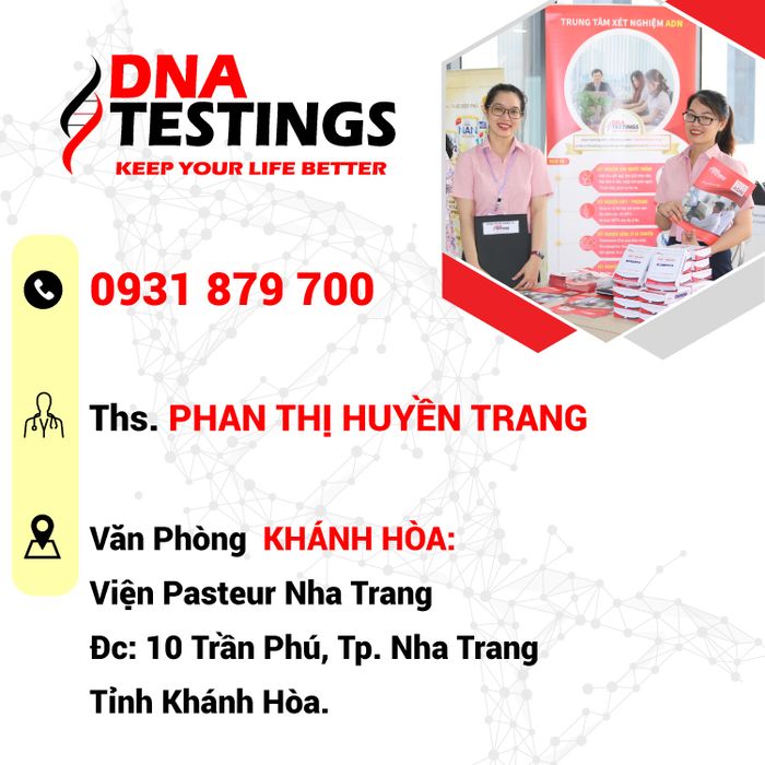 Hình ảnh Trung tâm DNA TESTINGS