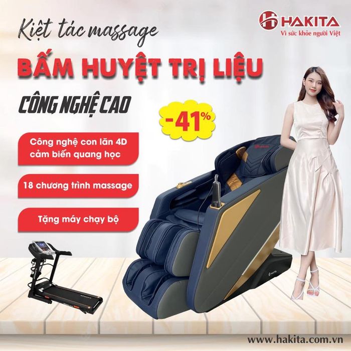 Ghế Massage Hakita - Hình ảnh 2