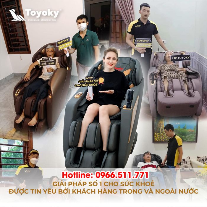 Ghế massage Toyoky tại Hải Phòng hình ảnh 1