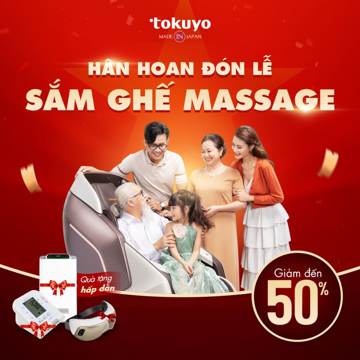 Tokuyo - Ghế Massage Nhật Bản hình ảnh 1