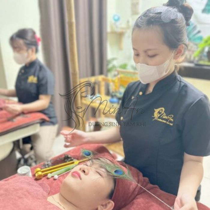 Hình ảnh gội đầu dưỡng sinh Min An 1