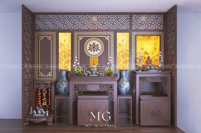 Bàn Thờ Mộc Gia - Hình 1