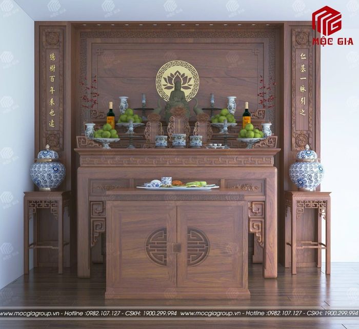 Bàn Thờ Mộc Gia - Hình 2