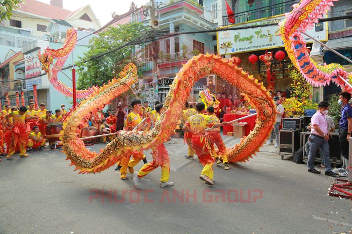 Đoàn Múa Lân Sư Rồng Phước Anh Đường hình 2