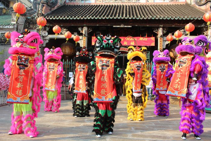Đoàn Lân Sư Rồng Thắng Nghĩa Đường - Ảnh 1