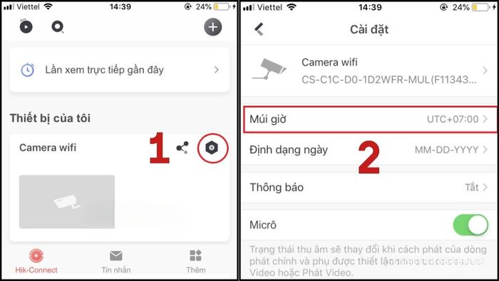 Các bước để thiết lập thời gian cho camera Dahua