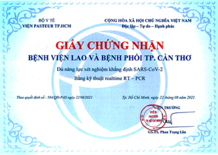 Bệnh viện Lao và Bệnh phổi Thành phố Cần Thơ - Hình ảnh 1