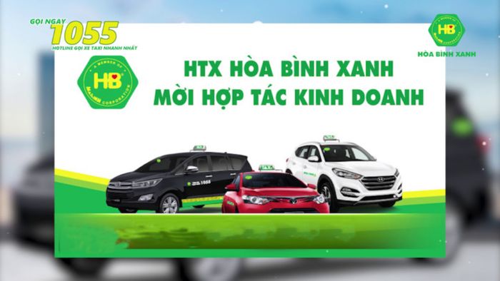 Hình ảnh Taxi Hòa Bình Xanh