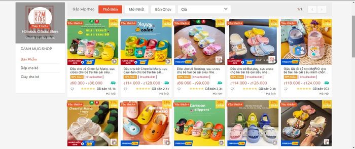 Hình ảnh của H2mkids Official Store 1