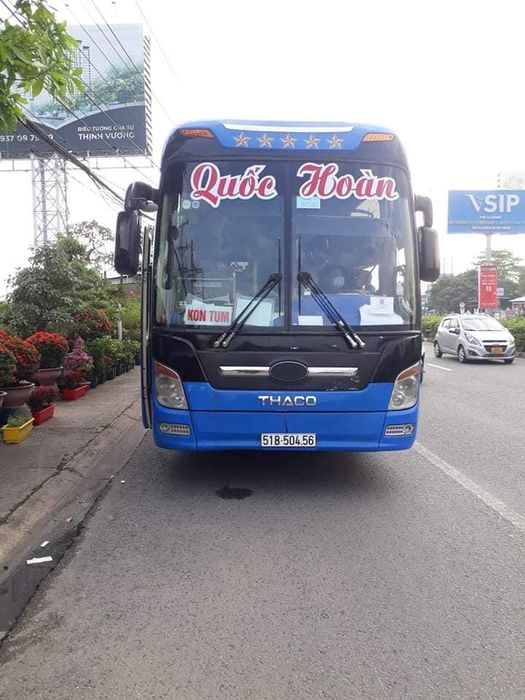 Hình ảnh xe khách Quốc Hoàn 1