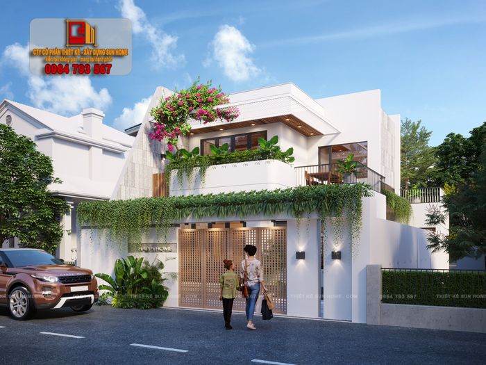 Hình ảnh thiết kế và thi công trọn gói nhà đẹp SUN HOME 3