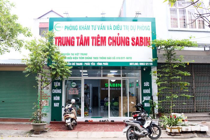 Hình ảnh Trung tâm tiêm chủng SABIN