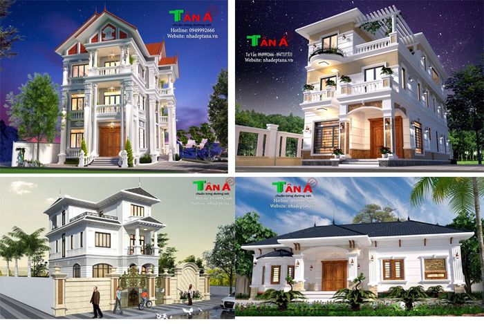Hình ảnh Thiết kế nhà đẹp Tân Á 2