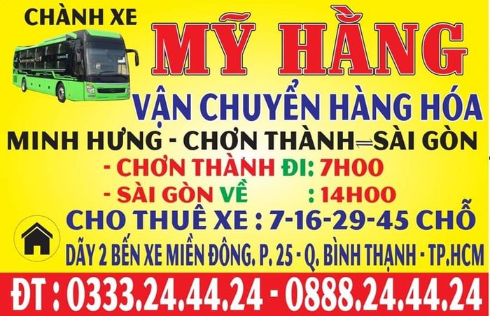 Ảnh Xe Khách Mỹ Hằng 1