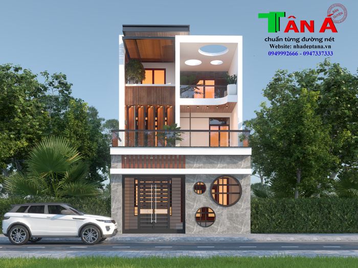 Thiết kế nhà đẹp của Tân Á - Hình 3