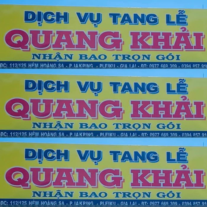 Hình ảnh Dịch vụ tang lễ Quang Tiến 1