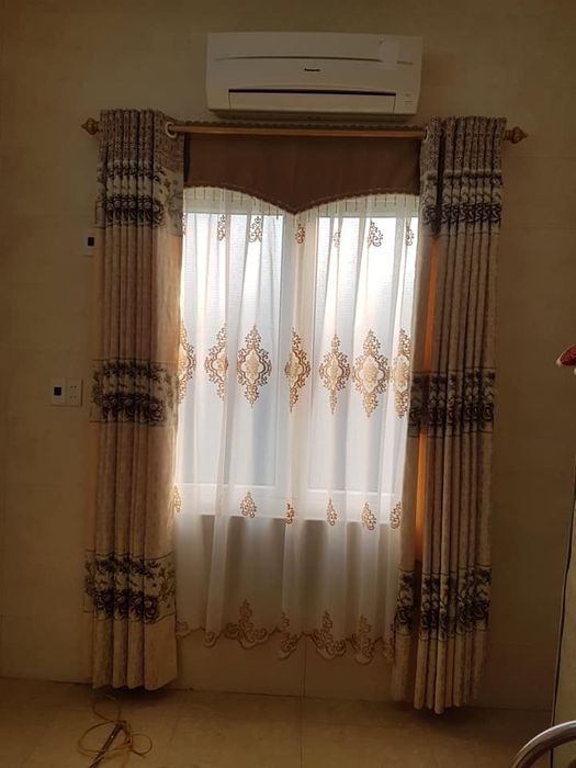 Rèm vải cho chăn ga gối đệm MAI HƯƠNG - Hình ảnh 1