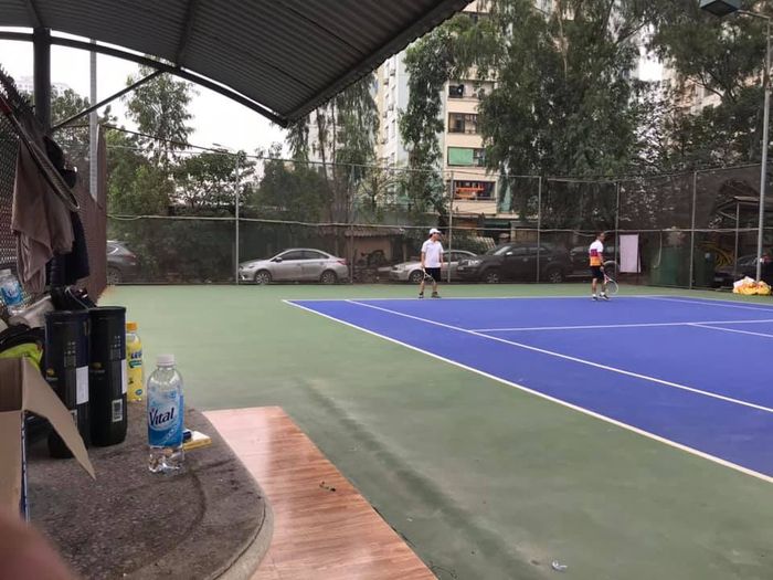 Sân tennis New World - Định Công - Ảnh 1