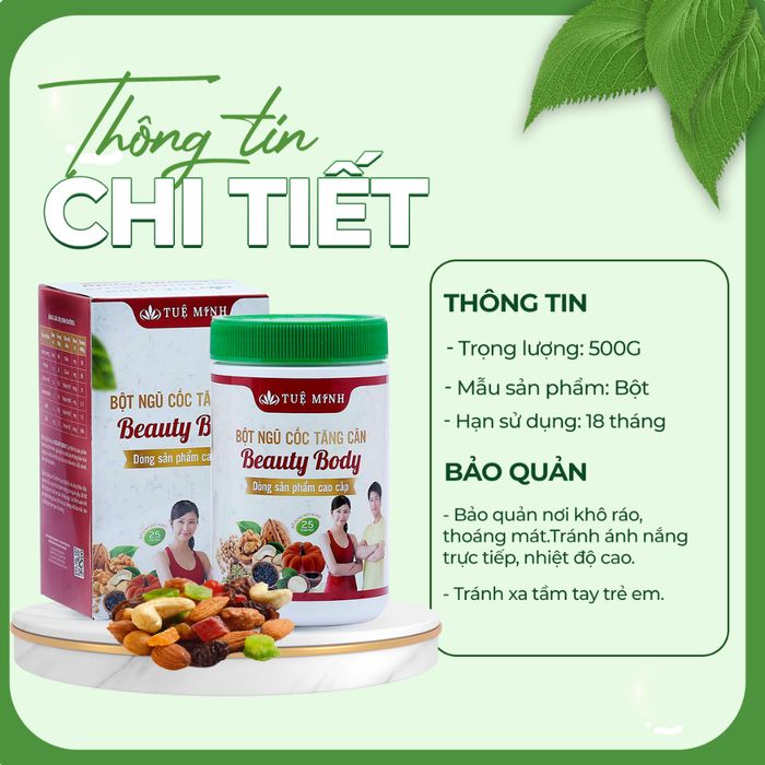 Ngũ cốc tăng cân Tuệ Minh - Hình ảnh 1