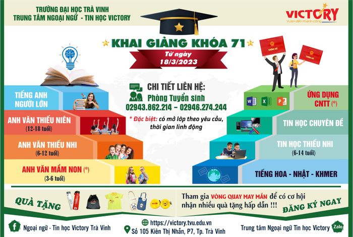 Trung tâm Ngoại ngữ và Tin học Victory hình ảnh 1