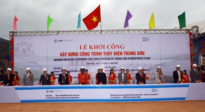 Hình ảnh Nhà máy thủy điện Trung Sơn 1