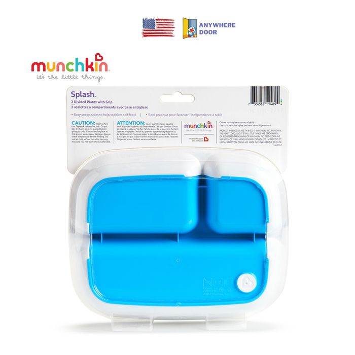 Khay ăn dặm chia ngăn Munchkin hình 1