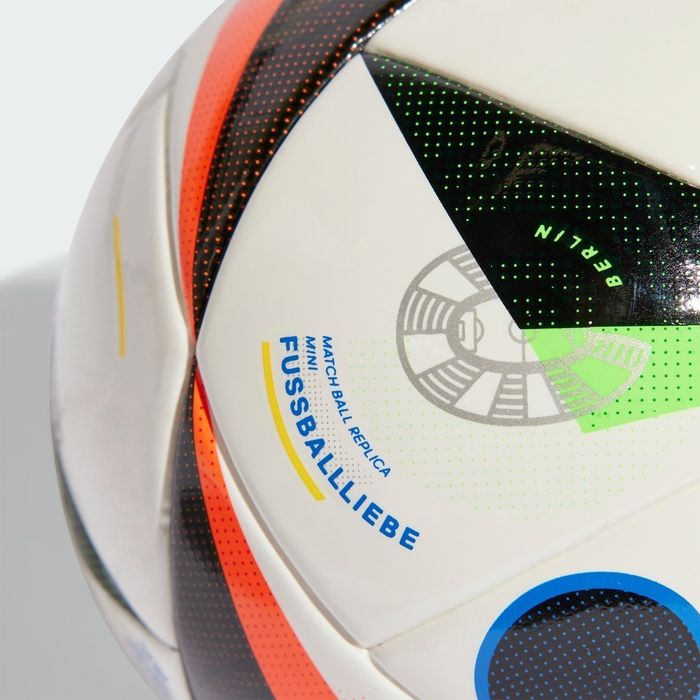 Hình ảnh bóng Mini Adidas Euro 24 màu trắng IN9378 số 2
