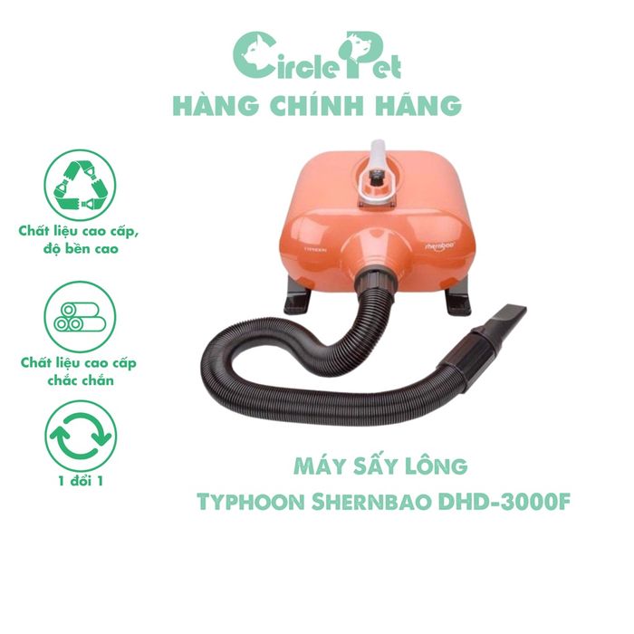 Hình ảnh Máy Sấy Lông Chó Typhoon Shernbao DHD-3000F 1